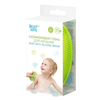 Губка для тела силиконовая Roxy-Kids RSB-003 1